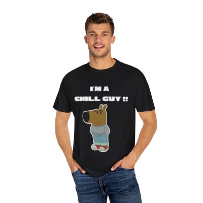 Chill Guy- Tshirt for Men (Black)